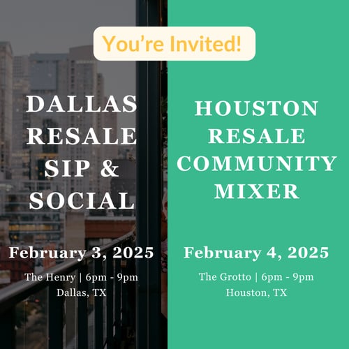 In-Person Events: Dallas and Houston